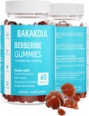 ברברין עם Ceylon Cinnamon Gummies, Sugar-Free Berberine 1500 מ"ג ו Ceylon Cinnamon 500 מ"ג, High Potency Berberine Gummies with Magnesium Complex and Milk Thistle, 60 חניכיים