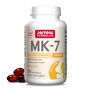 Jarrow Formulas MK-7 90 mcg - טופס ביואקטיבי של ויטמין K2-120 משרתות (Softgels) - עבור Bone & Cardiovascular Health - ויטמין K2 MK-7 Dietary - K2 ויטמין MK-7 - Gluten Freeten Freeten Freeten