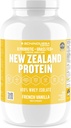 Super Foods New Zealand WHEY חלבון Isolate | 25-28G חלבון | 0G of Sugar | 1G of Carbs | 110-112 קלוריות (צרפתית Vanilla, 2 LB)