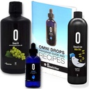 Omni Drop Program Bundle של 3 מוצרים - "התחל חבילה" כולל Omni Drops דיאטה טיפות עם ויטמין B12 - 4 Ounce בקבוק עם מדריך התוכנית, Omni IV עם Glucosamine, OmniTrim Nite Lite