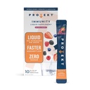 ProTEKT נוזל Immune תמיכה תוסף - משקה נוזלי Mix, Immunity Supplement, Immune Boosters for Adults, Sugar-Free with ויטמין C ו- Zinc Immunity Support - מעורב ברי 10ct