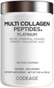 Codeage Multi Collagen for Women & Men Biotin 10000mcg Keratin, אבקת חלבון אבקת ויטמין C B6 D3, Hyaluronic Acid, Niacin - hydrolyzed Collagen Coffee Creamer 5 - Unflavored - non-GMO - 11.5ozozozozonic Acid, Niacin - hydrolyzed Collagen Coffee Creamn Coffee Creamer 5 סוגים - Unflavored - Unflavored - Unflavored - Unflavored - Unflavored - Unflavored - non- non-GMO - 11.5