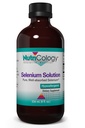 פתרונות תזונתיים Selenium - Well-Absorbed Selenium נוזל, Pure Sodium Selenite, התמיכה Thyroid, Antioxidants, 100 mcg תוסף, Hypoallergenic - 8 Fl Oz