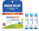 Boiron Arnica Bruise - Arnica מונטנה 30c להקלת כאב, Swelling ו Discoloration from Bruises - 3 Count (240 Pellets)