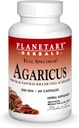 צמחים פלנטריים Agaricus לחלץ קפסולות ספקטרום מלא, 500 מ"ג, 60 הרוזן