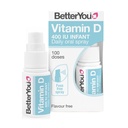 Better You D400 Baby ויטמין D Oral Spray - גישה נוחה עבור טבליות - פורמולה מיוחדת לילדים מתחת לגיל 3 שנים - פשוט וטהור טהור - Vital for Kids Development - 0.5 oz