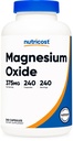 מגנזיום Oxide 375 מ"ג, 240 קפסולות - 210 מ"ג של מגנזיום, non-GMO, Gluten Free