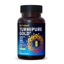 Bio Emblem Turmeric Curcumin עם קליני למד TurmiPure - 1 Small Cap Daily, 24x More Absorption Than Others - תמיכה משותפת, תוספי מזון דלקת ריאות - Non-GMO - 30 משרתים