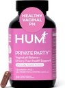 HUM Private Party Vaginal Probiotics for Women, pH Balance and Urinary Tract Support Vaginal Probiotics with Cranberry & Lactobacillus Band, Women's Health Cranberry Pills, 30 קפסולות