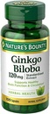 Nature's Bounty גינקו בילובה 120 מ"ג, 100 קפסולות (Pack of 4)