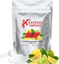 Crampade Whey חלבון סיבים אבקת אלקטרוליטים 30g חלבון ו 7g BCAA + 9g Soluble סיבים + 2,000mg פוטאסום + Magnesium תוסף > 2X יותר K+ Than קוקוס מים