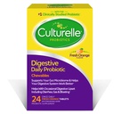Culturelle Digestive Health Daily Probiotic Chewables, Probiotic for Men and Women, Most Clinically Stud Probiotic Strain, 10 מיליארד CFUs, תומך ב- Occasional Diarrhea, Gas & Bloating, 24 Count Count