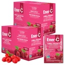 Ener-C Multivitamin Drink Mix - ויטמין Packets for Water, Electrolytes אבקת Packets, ויטמין Drink Mix, hydrotion נוזל Mix, Immune Booster למבוגרים, אנרגיה בריאה - Raspberry, 60 Count