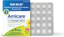 Boiron Arnicare Tablets for Pain Relief from Pain, Soreness משותף, Swelling fromפציעות או Bruises - 120 Count