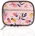 Serfeymi® Travel Pill Productionser Pill Case for Purse with Removable 7 Day Pill Box, Fashionable Travel Medicine Suiteer Pill Container for Medicine, הויטמין, הוורוד 03