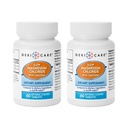 גרניקה איטית מגנזיום Chloride | Calcium Tablets by Geri-Care | תוספי תזונה | 60 Countבק (Pack of 2)