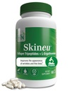 Skineu Collagen Tripeptide + L-Ergothioneine | Advanced Anti-Aging פורמולה | Morikol® Marine Collagen | תמיכה ב- Skin Hydration, Ambiity & Joint Health