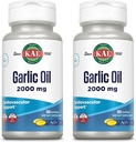 KAL Garlic Oil 2000 Softgels 100 Count | חבילת 2