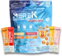 רקK Electrolyte hydrotion אבקת תוספי 32 Sachets Easy Open Single-שרת מושלם עבור Workout Essential for Daily hydrotion לא סוכר, No Calories, Keto Friendly