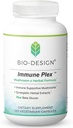 Immune Plex Mushroom & Herbal Formula - Prorietary Band with Betacan Glucan, Reishi & Shiitake Mushrooms, & Milk Thistle Silymarin for Daily Immune Health Support - 120 קפסולות