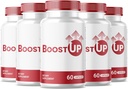 SעיתונותO (5 Pack) Boost Up קפסולות, רשמי Boost Up לגברים, All Natural BoostUp כמוסות, Premium Boostup לתמיכה בבריאות גברית ובבריאות, Premium Boost Up (300 קפסולות)
