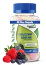 Calcium 500 מ"ג עם ויטמין D3 1000 IU Gummies | Daily Dietary Supplement