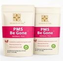 סודות תה PMS תה עבור נשים ונערות - טבעי USDA אורגני Caffeine חינם תה צמחי - 80 משרתים - 40 Count(2 Pack)
