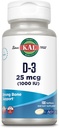 KAL ויטמין D3 1000 IU Softgels (25 mcg), Active Form של ויטמין D, Calcium Absorption, Bone Health, Immune Support Supplement, Liquid Filled ActivGel, Made Without Soy, 100 משרתים, 100 Softgelssorption, 100 Softgelsorsorsorsorption.