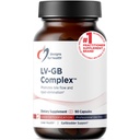 עיצובים עבור בריאות LV-GB Complex - Liver Detox תוספים לתמיכה גלגיל עם חלב Thistle, Artichoke, ויטמינים + Ox Bile - תומך Bile Flow + Toxin חיסול (90 קפסולות)