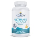 Nordic Naturals Ultimate Omega 3 Fish Oil Softgels | 1280 Mg of Omega 3, EPA & DHA Supplement For Men & Women | High-Potency Fish Oil Supplement | Lemon Flavour 120 Softgels