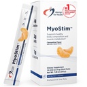 עיצובים לבריאות MyoStim - HMB + Collagen Peptides אבקת עם L-Leucine + Creatine כדי לתמוך בהזדקנות בריאה - May Help Attenuate Age-Related Loss - קלמנטין-Flavored Drink (14 Stick Packs)