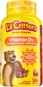 L'il Critters ויטמין D Gummy Bears, 190 Count