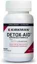 קירקמן - Detox-Aid Advanced Formula - 100 קפסולות - תמיכה אנטי-חמצן - מסייע להסיר טוקסין - Hypoallergenic
