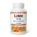 Natural Factors - Lutein 20mg, Natural Antioxidant לתמיכה בבריאות העין, 60 Soft Gels