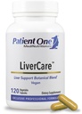 מטופל אחד LiverCare | תוספת לתמיכה בבריאות Liver* | עם Milk Thistle, Glutathione, Turmeric, Artichoke ועוד | 120 קפסולות