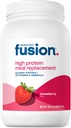 Bariatric Fusion Strawberry Meal החלפת 27g אבקת חלבון, 21 משרת Tub עבור חולי ניתוח באריאטר כולל עקף Gastric ו-Oce gstrectomy - No Gluten, Aspartame או סוכר