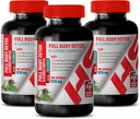 תוסף גוף Detox - Full Body Detox and ניקויse Complex 920 MG - Red Clover Formula - 3 בקבוקי 300 קפסולות