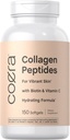 Horbäach Collagen Peptide Pills | 150 קפסולות Softgel | For Vibrant Skin | Biotin & ויטמין C | Grass Fed, Non-GMO, Gluten Free | Coera