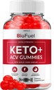 Bio Fuel Keto ACV Gummies - Advanced Formula BioFuel Keto Plus ACVmies Apple Cider Vinegar Bioדלק ACV, משקולות ניהול חניכיים דיאטות מחקר גברים נשים (60 חניכיים)