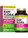 Raw Women's Probiotics - ד"ר פורמולה 60 מיליארד CFU + Prebiotics