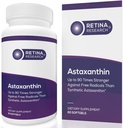 טבעי Astaxanthin עין ויטמין 10 מ"ג - תוספים לתמיכה בבריאות העין - עד 90 פעמים חזק יותר מאשר Synthetic - פורמולה על ידי רופאים - 3rd Party Certified - 60 Softgels