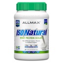 כל התזונה המקסימה ISONATURAL חלבון Whey חלבון Isolate, Unflavored - 2 lb - 27 גרמים של חלבון Per Scoop - Zero Fat & Sugar - 99% Lactose חינם - עם Prebiotics - No Artificial Flavors - 31 משרתים