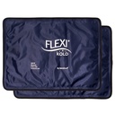 2 FlexiKold Gel Ice Packs (Standard Large: 10.5" x 14.5) - חבילת קרה לפציעות, עבור Back Pain Relief, Migraine Relief Pad, לאחר ניתוח, Postpartum, Headacheer - 6300-COLD 2PKK