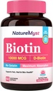 Biotin 10000 mcg, עתיר גבוה, פעיל ביולוגית, שמן קוקוס דחוס קר עבור Absorption מקסימלית, No Gelatin, Hair, Nails, Skin, 60 Vegetarian Softgels