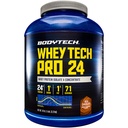 BODYTECH Whey Tech Pro24 אבקת חלבון - תהילת שוקולד עשיר לגידול שרירים ושיקום, מתן 24g של חלבון Per לשרת עבור כושר אופטימלי וביצועים (5lbs / 71 משרתים)