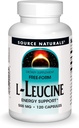 מקור טבעי L-Leucine, 500 מ"ג, 120 קפסולות