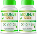 Mounje Pure Keto כמוסות, Mounje Pure מתקדם גלולות - כוח מקסימלי, Mounje Pure All Natural Keto Pills MounjePure כמוסות, Mounje Pure פורמולה גלולות ביקורות (2 Pack)