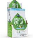 Garden of Life Organic Plant Protein Smooth Vanilla Powder - Single Serving Packets (5-Pack) - Vegan, Grain Free & Gluten Free Plant Based Protein Shake with 1B CFU Probiotics & Enzymes, 15g Protein