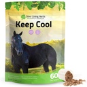 Silver Lining Herbs לשמור Cool Horse Calming תוסף - מזון סוס בריאות קלמ & פוקוס תוסף - סוס שמן תוספי מזון עם צמחי מרפא טבעיים כולל Chamomile, Echinacea ועוד - 1 lb 60 יום אספקה