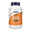 תוספי מזון עכשיו, Super Enzymes, פורמולה עם Bromelain, Ox Bile, Pancreatin ו Papain, 180 קפסולות